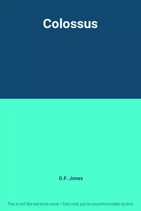 Couverture du produit · Colossus