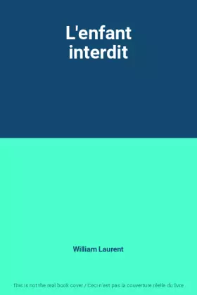 Couverture du produit · L'enfant interdit