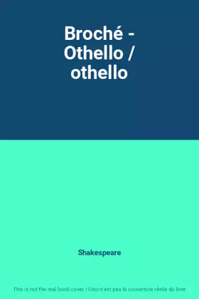 Couverture du produit · Broché - Othello / othello
