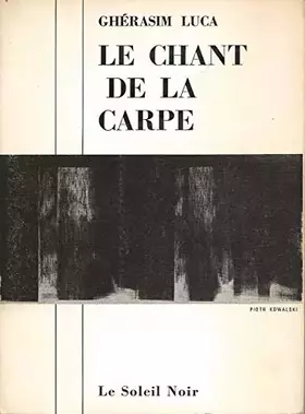 Couverture du produit · Le chant de la carpe