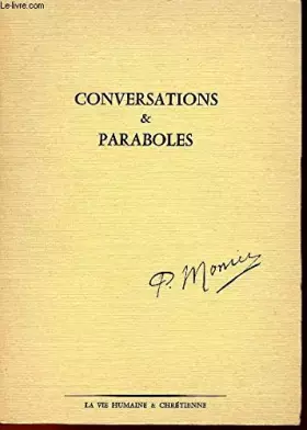 Couverture du produit · Conversations et paraboles