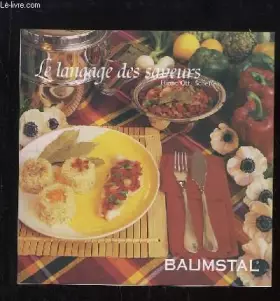 Couverture du produit · Le langage des saveurs.