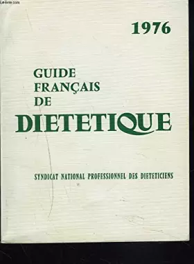 Couverture du produit · GUIDE FRANCAIS DE DIETETIQUE