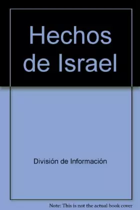 Couverture du produit · Hechos de Israel