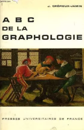 Couverture du produit · ABC DE LA GRAPHOLOGIE