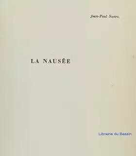 Couverture du produit · LA NAUSEE