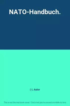 Couverture du produit · NATO-Handbuch.
