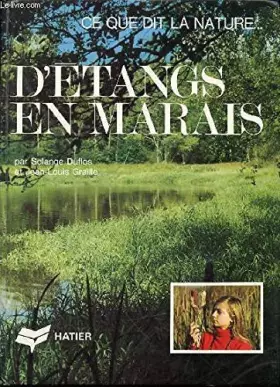 Couverture du produit · D'etangs en marais