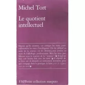 Couverture du produit · Le quotient intellectuel