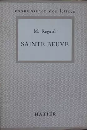 Couverture du produit · Sainte-Beuve