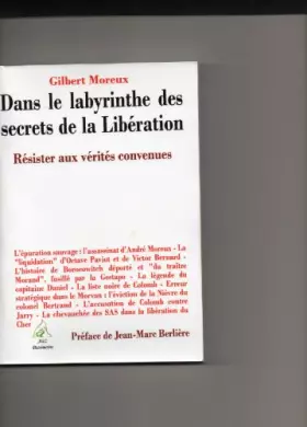 Couverture du produit · Dans le labyrinthe des secrets de la Libération