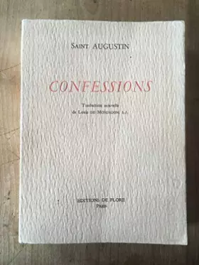 Couverture du produit · Confessions.