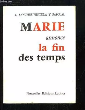 Couverture du produit · Marie annonce la fin des temps.