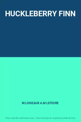 Couverture du produit · HUCKLEBERRY FINN