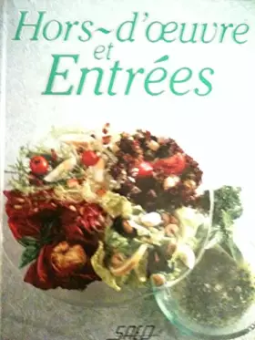 Couverture du produit · hors d'oeuvre et entrees