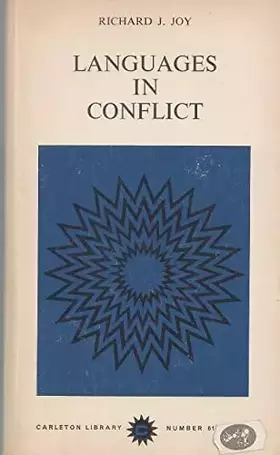 Couverture du produit · Languages in Conflict The Canadian Experience