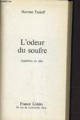Couverture du produit · L'odeur du soufre - Expédition en Afar