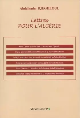 Couverture du produit · Lettres pour l'Algérie