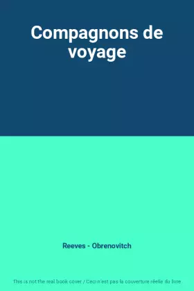 Couverture du produit · Compagnons de voyage