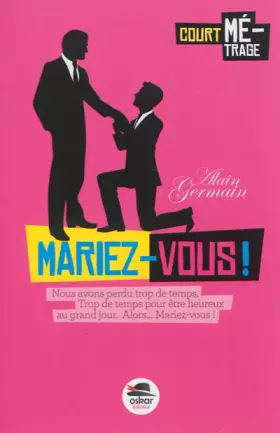 Couverture du produit · Mariez-vous !