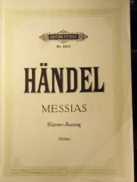 Couverture du produit · Messiah Vocal Score