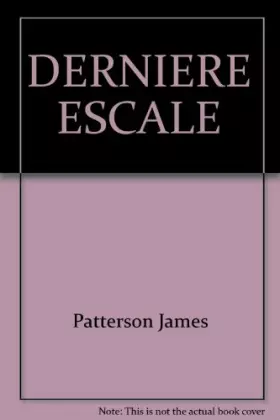 Couverture du produit · DERNIERE ESCALE