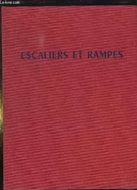 Couverture du produit · ESCALIER ET RAMPES.