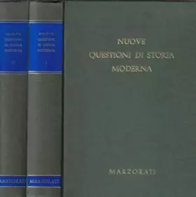 Couverture du produit · Nuove questioni di Storia Moderna.