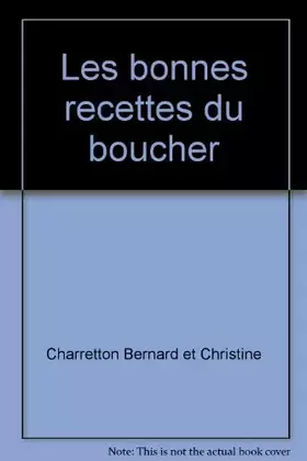 Couverture du produit · Les bonnes recettes du boucher