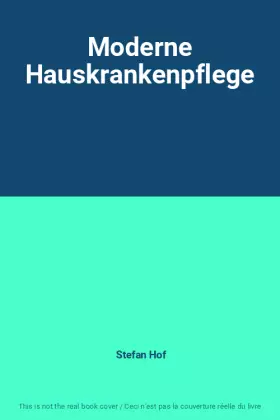 Couverture du produit · Moderne Hauskrankenpflege