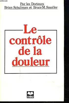 Couverture du produit · Le contrôle de la douleur.