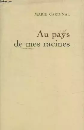 Couverture du produit · Au pays de mes racines