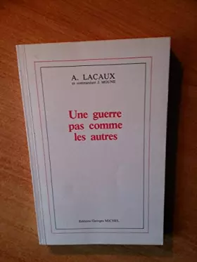 Couverture du produit · Une Guerre pas comme les autres.