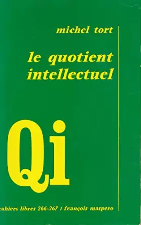 Couverture du produit · Le quotient intellectuel