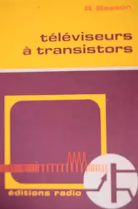Couverture du produit · Téléviseurs à transistors
