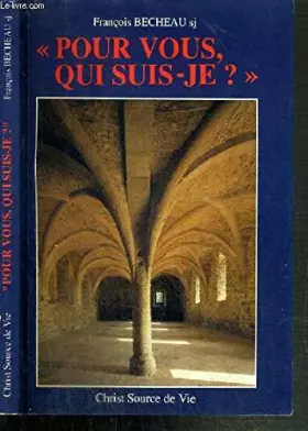 Couverture du produit · Pour vous, qui suis-je?