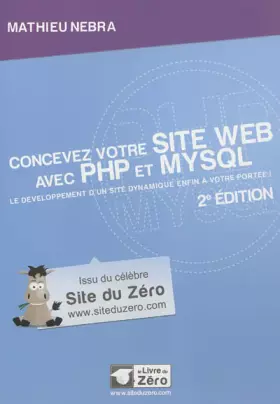 Couverture du produit · Concevez votre site web avec PHP et MySQL - 2e édition