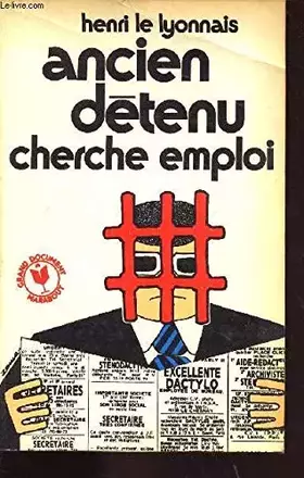 Couverture du produit · ANCIEN DETENU CHERCHE EMPLOI