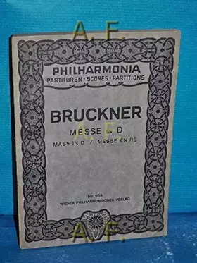 Couverture du produit · Messe in D.