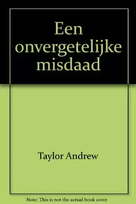 Couverture du produit · Een onvergetelijke misdaad