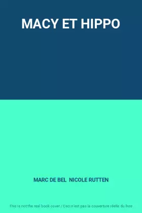 Couverture du produit · MACY ET HIPPO