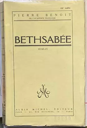 Couverture du produit · Bethsabée.