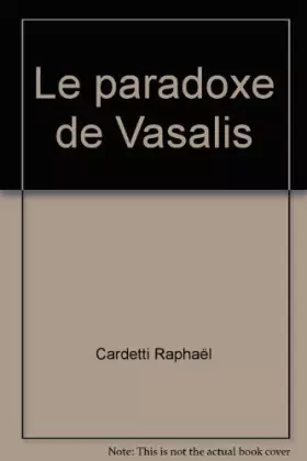 Couverture du produit · Le paradoxe de Vasalis