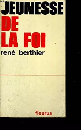 Couverture du produit · Jeunesse de la Foi.