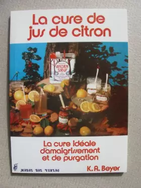 Couverture du produit · La cure de jus de citron