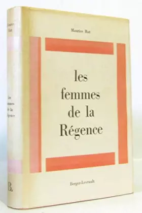 Couverture du produit · LES FEMMES DE LA REGENCE