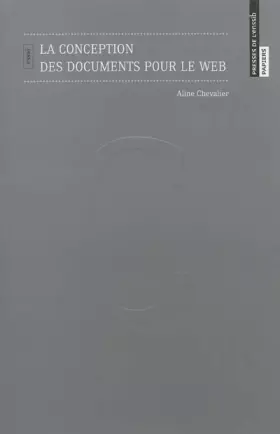 Couverture du produit · La Conception des Documents pour le Web