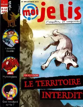 Couverture du produit · moi je lis, le territoire interdit, 8-12ans