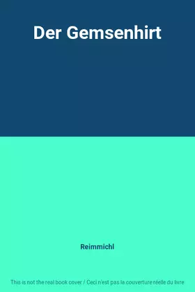Couverture du produit · Der Gemsenhirt