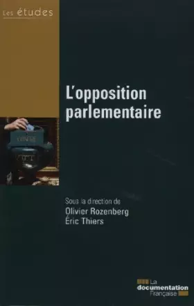 Couverture du produit · L'opposition parlementaire